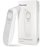 Berrcom Forehead and Ear Thermometer for Adults and Babies, Digital No-Touch Medical Thermometers...