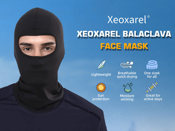Ski Mask for Men Women, Balaclava Face Mask, Shiesty Mask UV Protector Lightweight for Motorcycle