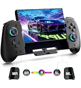 Puiseno Wireless Controllers for Switch, Compatible with Nintendo Switch/Switch OLED, One-Piece H...