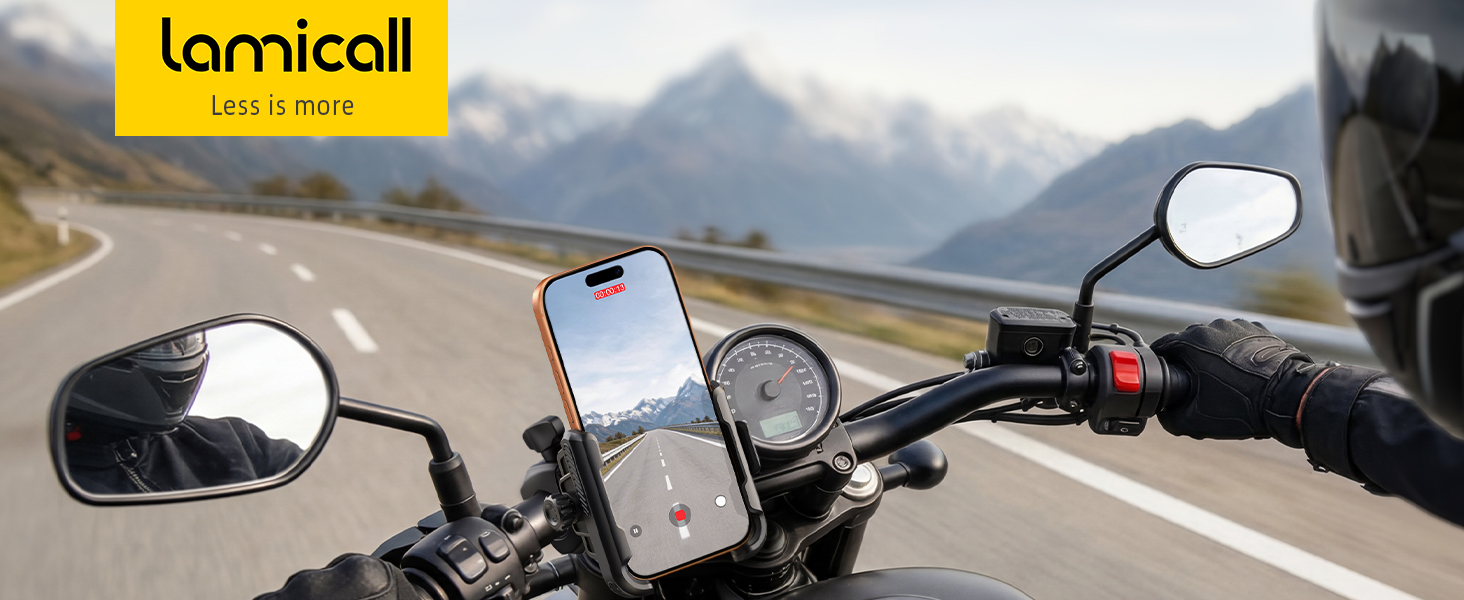motorcycle phone mount