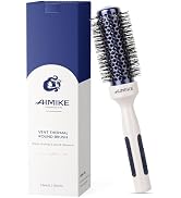 AIMIKE Nano Ionic Tech Small Round Brush, Ceramic Round Brush for Blow Drying, Styling and Boost ...