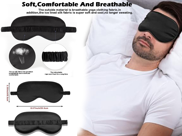 Sleep Masks Satin Eye