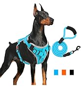 Supet Dog Harness No Pull, Dog Vest Harness with Free Dog Leash, No Choke Dog Harness Adjustabl...