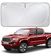 Magnelex Car Windshield Sunshade | Advanced Light-Blocking Protection | Foldable Sun Shade with M...