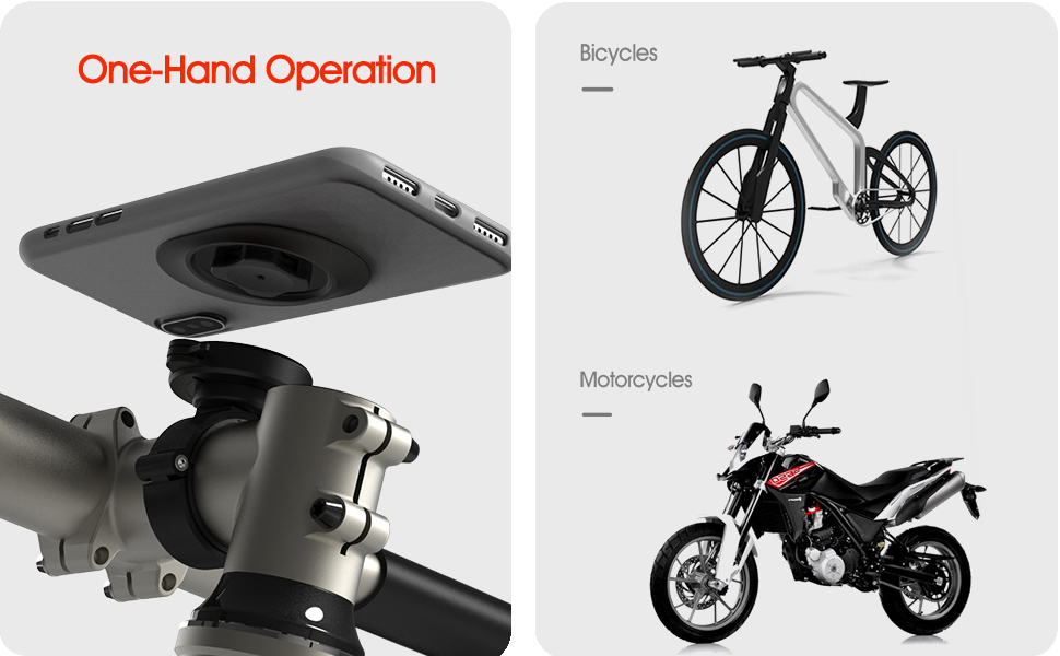 Handlebar Bike Phone Mount