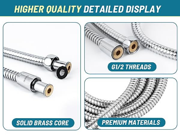High-Performance Shower Hose – Leak-Proof, Explosion-Proof & Corrosion-Resistant