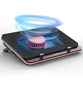 IETS GT500 Powerful Turbo-Fan (5000 RPM) Laptop Cooling Pad with Infinitely Variable Speed,Seal F...