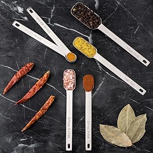 stainless steel measuring spoons,measuring spoons,long measuring spoons