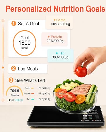 food scale with nutritional calculator