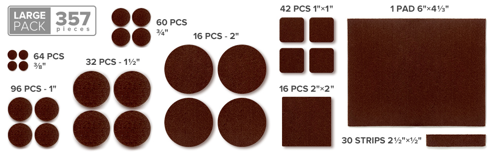 felt pads