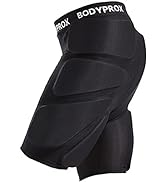 Bodyprox Protective Padded Shorts for Snowboard,Skate and Ski,3D Protection for Hip,Butt and Tail...