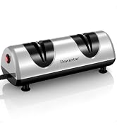 Dawnstar Electric Knife Sharpener, Professional Kitchen Knife Sharpener for Home Use, 2 Stages of...