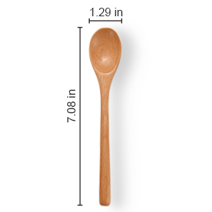2 Long-handled Spoons (7.1 inches)