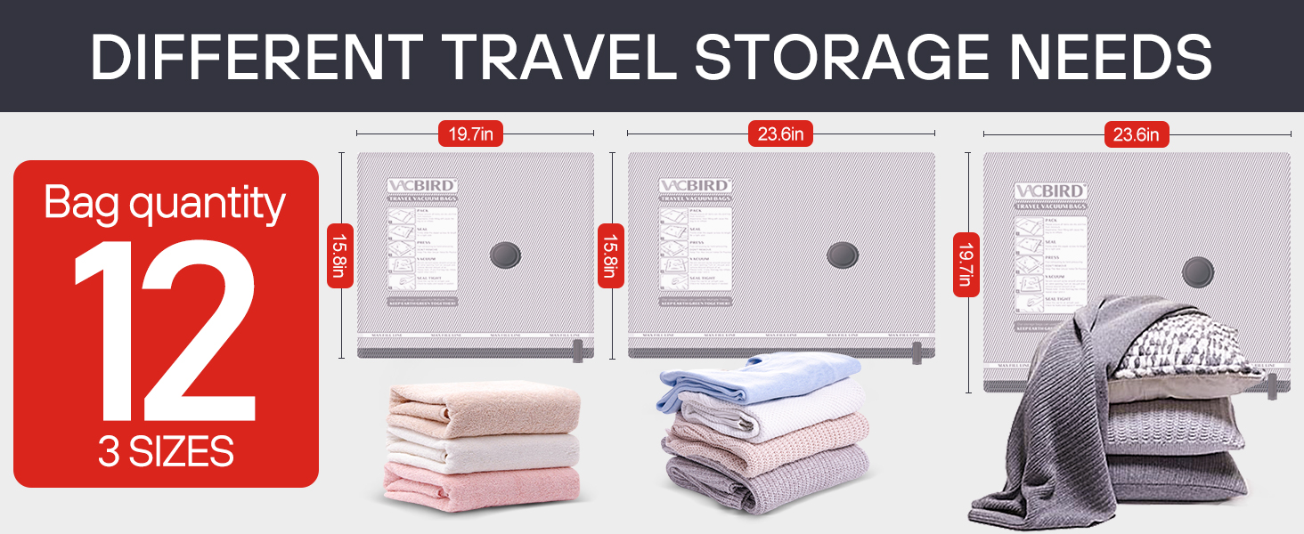 travel vacuum bags