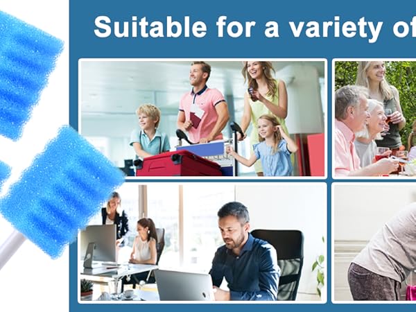 Disposable Mouth Swabs Sponge Oral Swabs Oral Care Swabs Disposable Mouth Swabs Unflavored