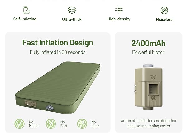Fast inflation Design