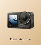 DJI Osmo Action 4 Standard Combo, 4K/120fps Waterproof Action Camera with a 1/1.3-Inch Sensor, St...