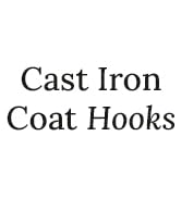 Cast Iron Coat Hooks