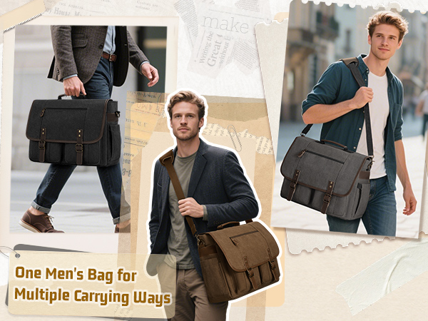 Men Messenger Bag 17-17.3 Inch