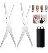 Plman Cat Eye Magnet Set, Multifunctional Nail Magnet Tool, Cat Eye Nail Magnet for French Effect...