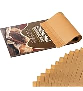 16x24 inch Unbleached Heavy Duty Parchment Paper Sheets, 100Pcs Precut Non-Stick Full Parchment P...