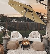 7.5 FT Solar Umbrella