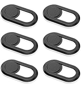CloudValley Webcam Cover 6-Pack, 2020 Updated Laptop Camera Cover Slide, Horizontal Slide, Webcam...