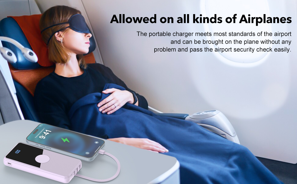 Allowed on all kinds of airplanes