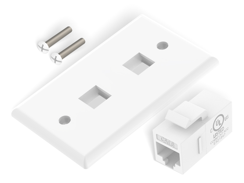 cat6 wall plate