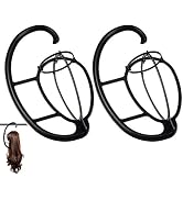 Dreamlover Hanging Wig Stand, Wig Drying Stand, 2 Sets