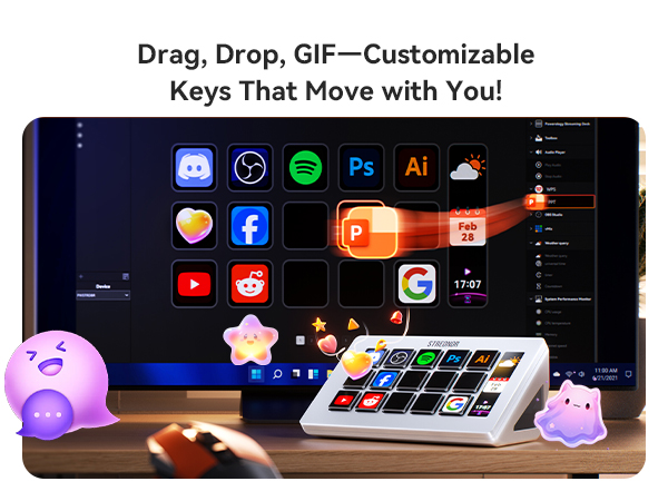 stream controller deck