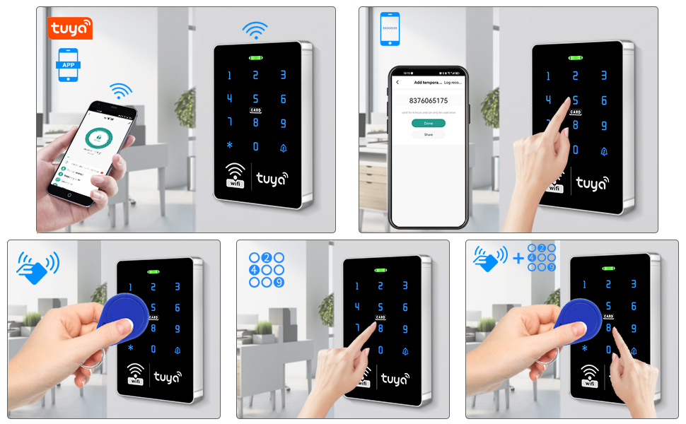 S10 Tuya access control machine