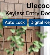 Keyless Entry Door Lock Deadbolt with Handle Set, Door Locks for Front Door, Keypad Door Lock wit...