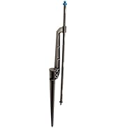 Rain Bird MSFHSTKX Drip Irrigation Close Coverage Fan Spray on Riser Stake, 180° Half Circle Patt...