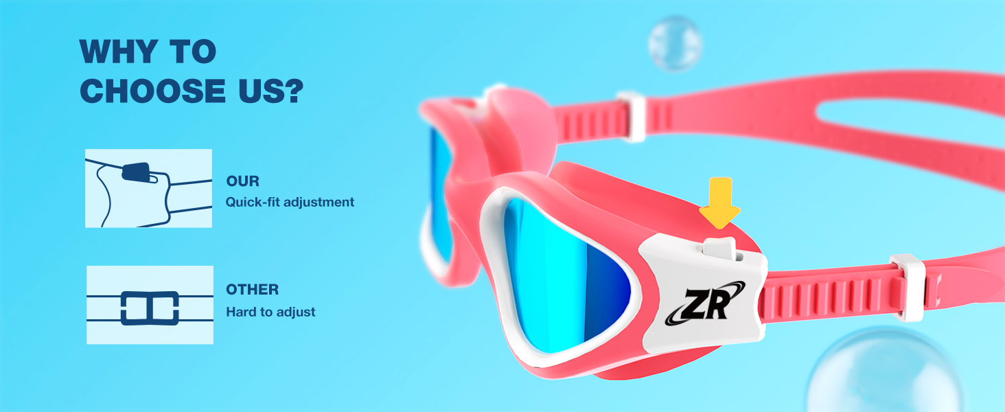 G1MINI polarized kids swim goggles
