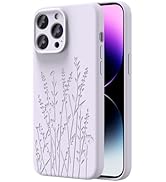 OAOA Magnetic Engraved Case Compatible with iPhone 14 Pro Case, Compatible with Magsafe, Camera A...