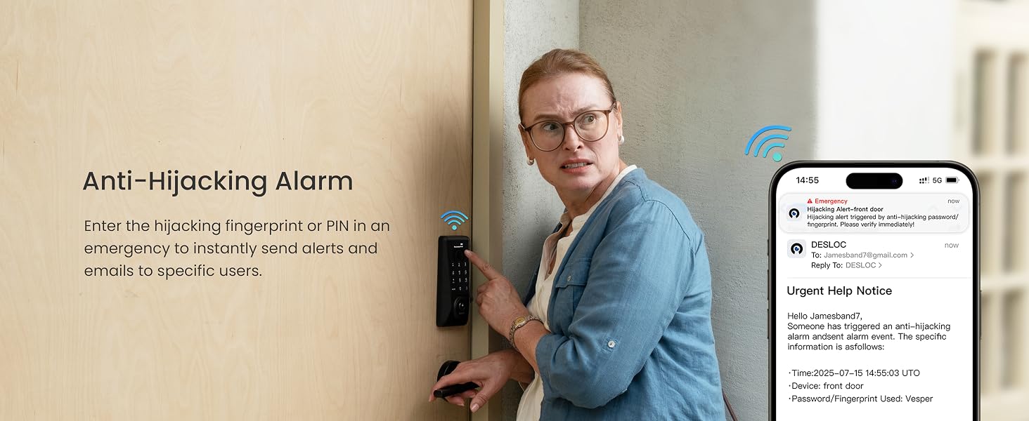 Anti-Hijacking Alarm