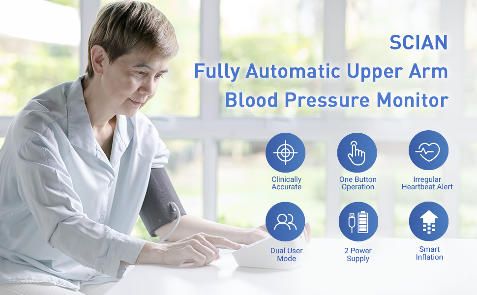upper arm blood pressure monitor