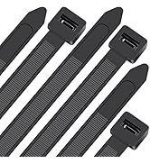 OneLeaf Cable Ties 24 Inch Heavy Duty Zip Ties with 200 Pounds Tensile Strength for Multi-Purpose...