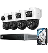 eufy 4K NVR Security Camera System S4 Max, 4TB HDD,Power Over Ethernet, Wired, 24/7 Recording, Tr...