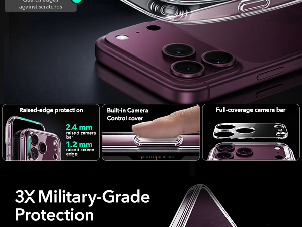 ESR Classic Hybrid for iPhone 18 Pro/17 Pro Case