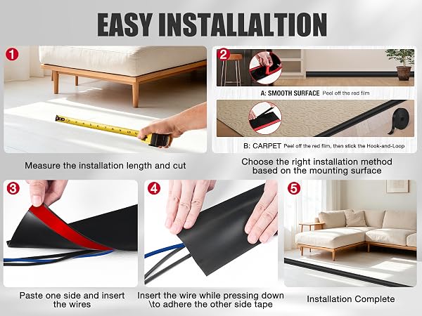 floor wire covers for cords