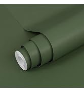 practicalWs Peel and Stick Wallpaper Green Contact Paper Self Adhesive Removable Wallpaper for Li...