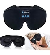 Bluetooth Sleep Mask Wireless Headphones 3D Bluetooth Eye Mask for Side Sleepers SYPVRY Blackout ...