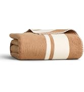 Preston Lane Highrise Throw Blanket – 50" x 70", Premium Cotton-Blend, Soft and Fluffy Throw for ...