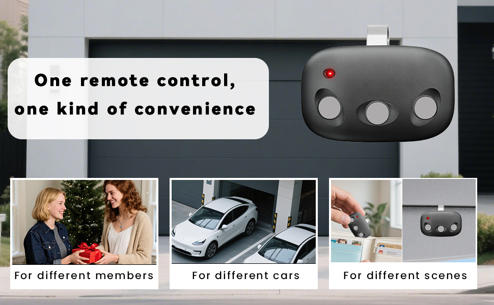 Garage Door Opener Remote for 318MHz Linear MegaCode MCT-3