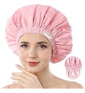 Years calm Reusable Waterproof Shower Cap,Hair Cap for Women | Double layer protection helps keep...