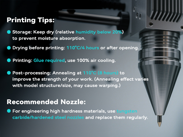 SUNLU 3d printer engineering filament PA6-GF