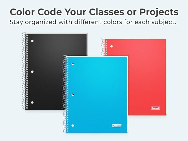 note book plastic cover hardcover hard back poly covered thick tear proof durable