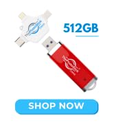 ThePhotoStick Omni 512GB - Secure Photo & Video Backup and Transfer | Digital File Organization ...
